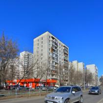 Вид здания Жилое здание «Дубнинская ул., 1»